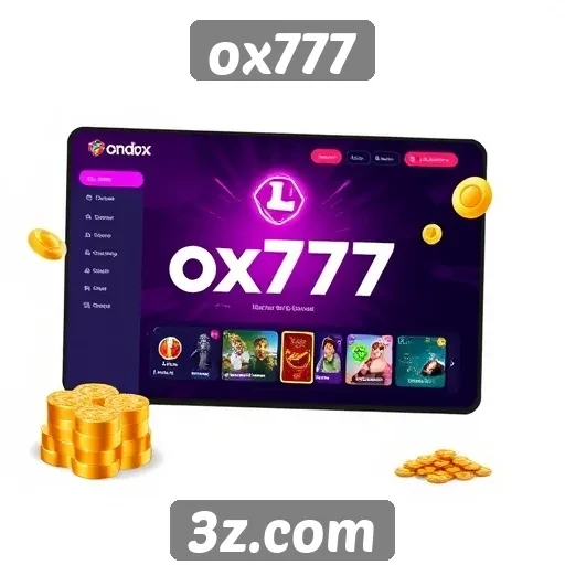 Explorando a interface do usuário do ox777