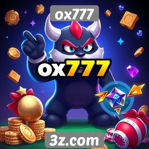 Variedade de jogos disponíveis no ox777